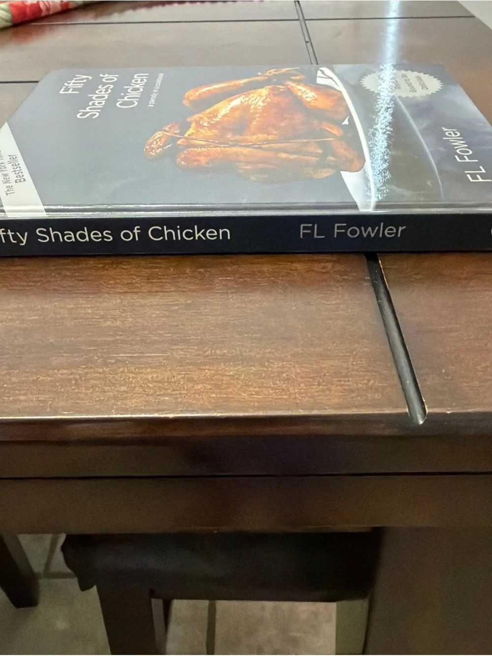 Fifty Shades of Chicken by FL Fowler - Dark Blue Cover